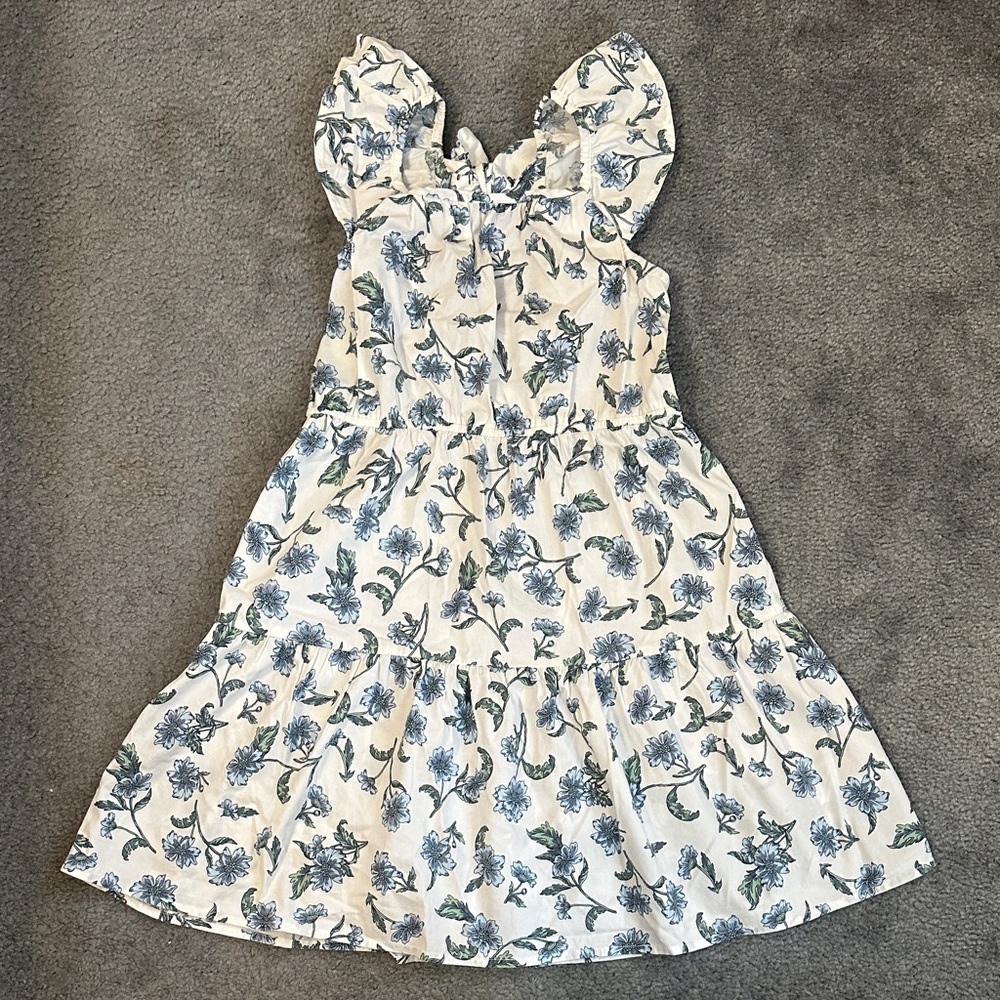 Crewcuts Girls' Floral Bow-back Dress
